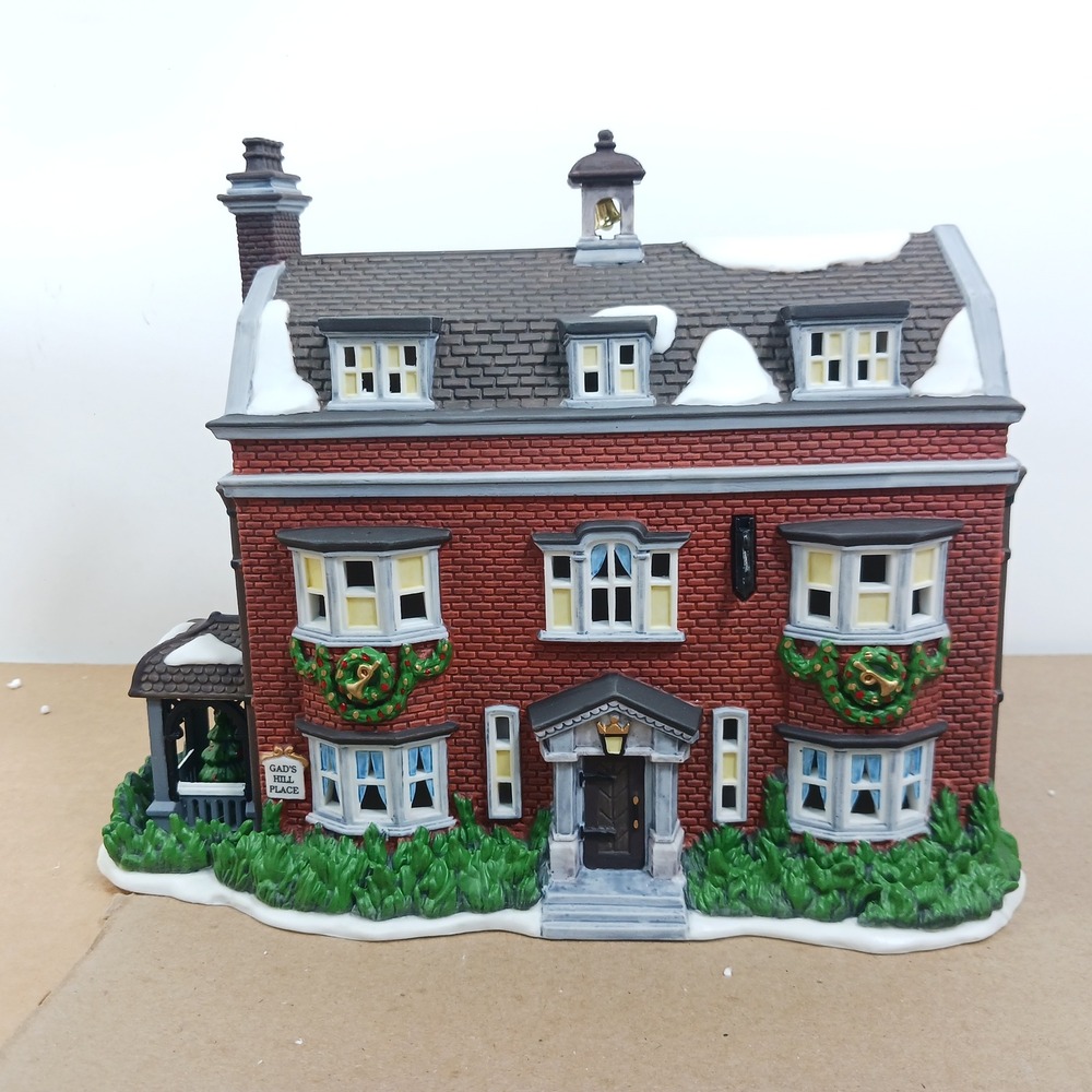 Dept 56 Dickens Village Gads Hill Place 6th Edition Limited 1997 58343